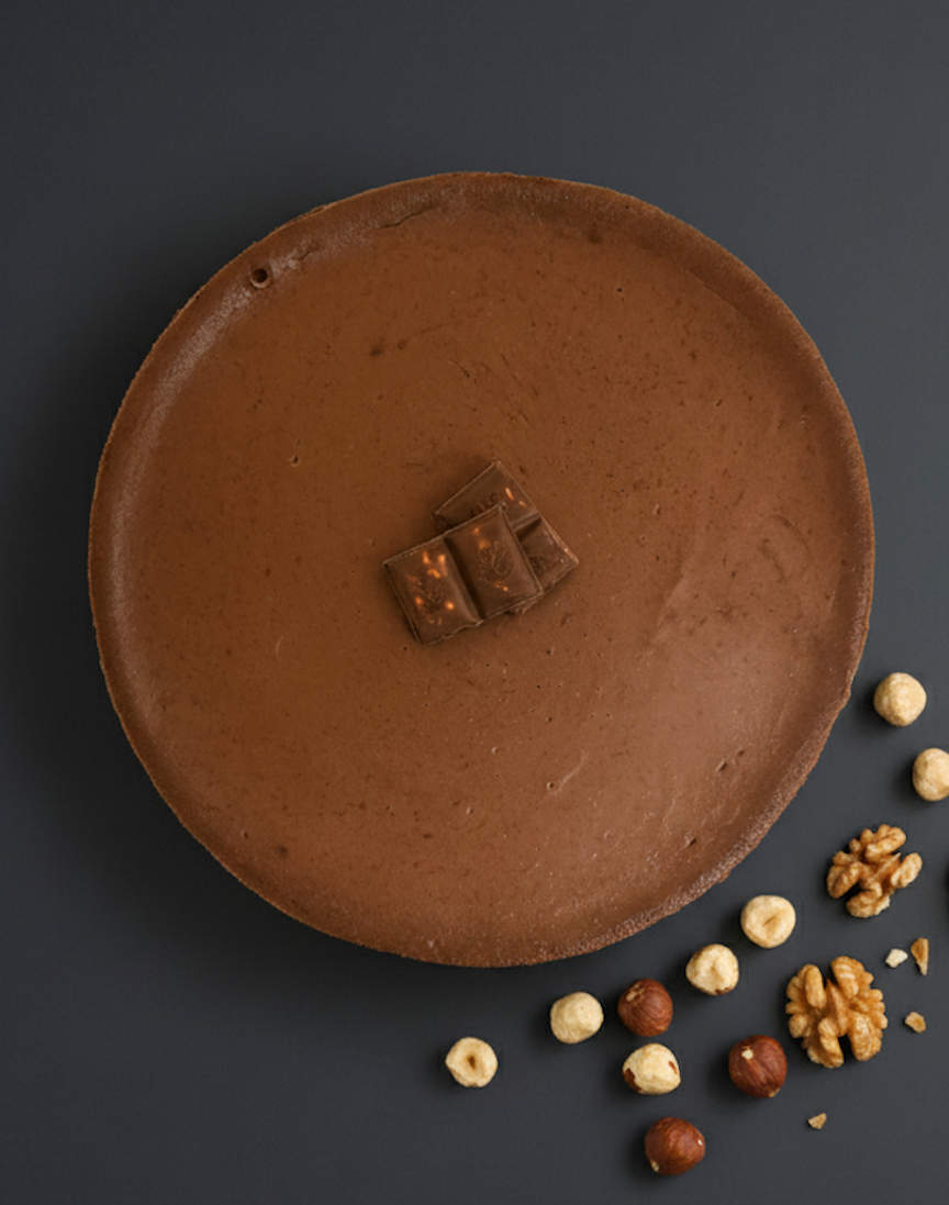 Chocolate marble cheesecake