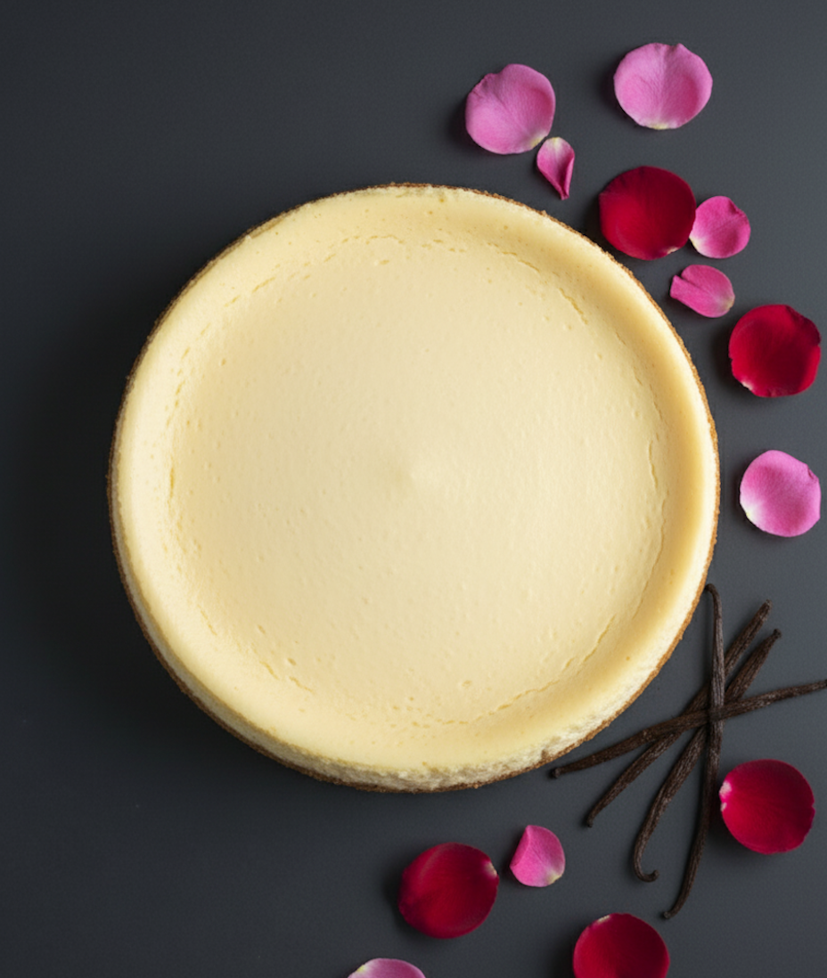 Classic New York cheesecake